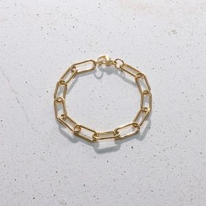 Alida Gold Sevda chain bracelet - water proof gold